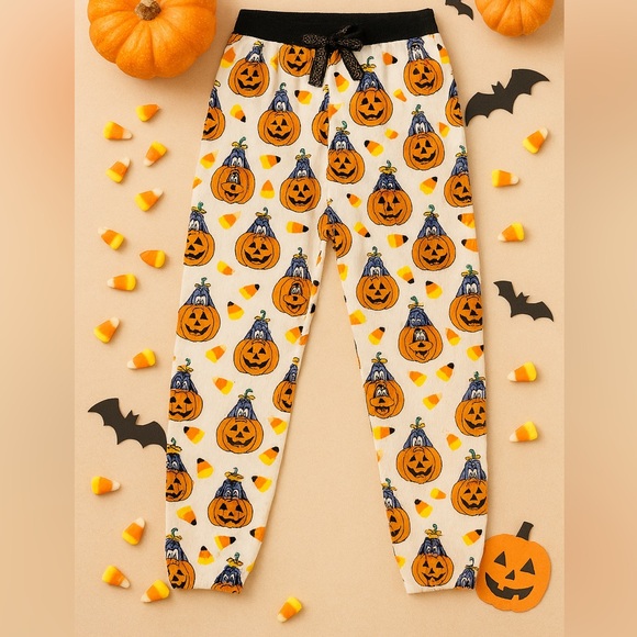 Disney Eeyore Halloween Fleece Pants 2X - Picture 1 of 4